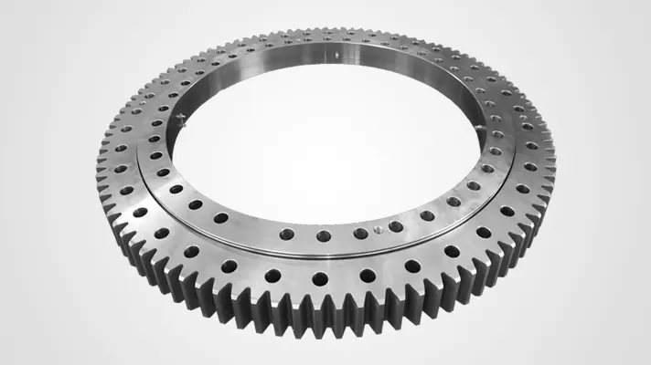 The factory steadily supplies various sizes of single volleyball four-point crane ship unloader slewing bearings