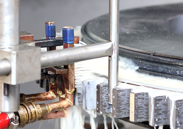 Ring gear quenching processing technology