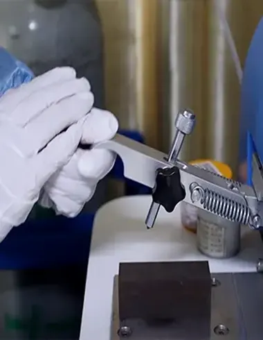 Chemical element analysis and inspection of slewing bearings