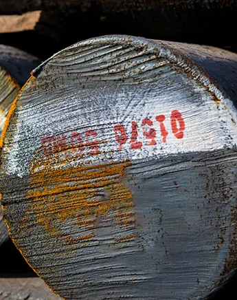 Raw materials for slewing bearing