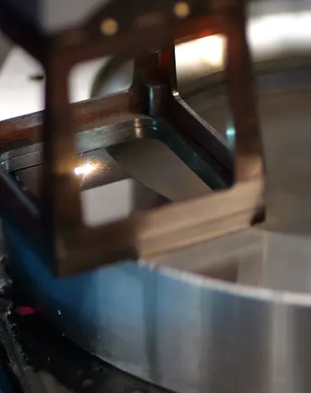 Slewing bearing laser coding
